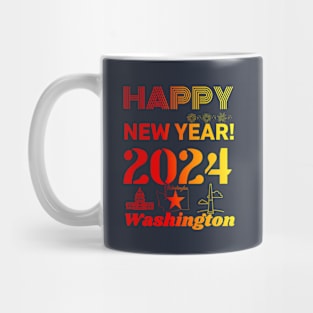 Happy New Year 2024 Mug